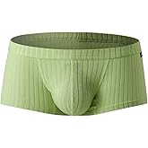 Men's Boxer Briefs Shorts Breathable U Convex Pouch Underpants Bulge Pouch