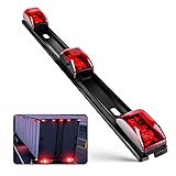 Nilight TL-11 1PC Red 9 LED ID Bar Marker Tail