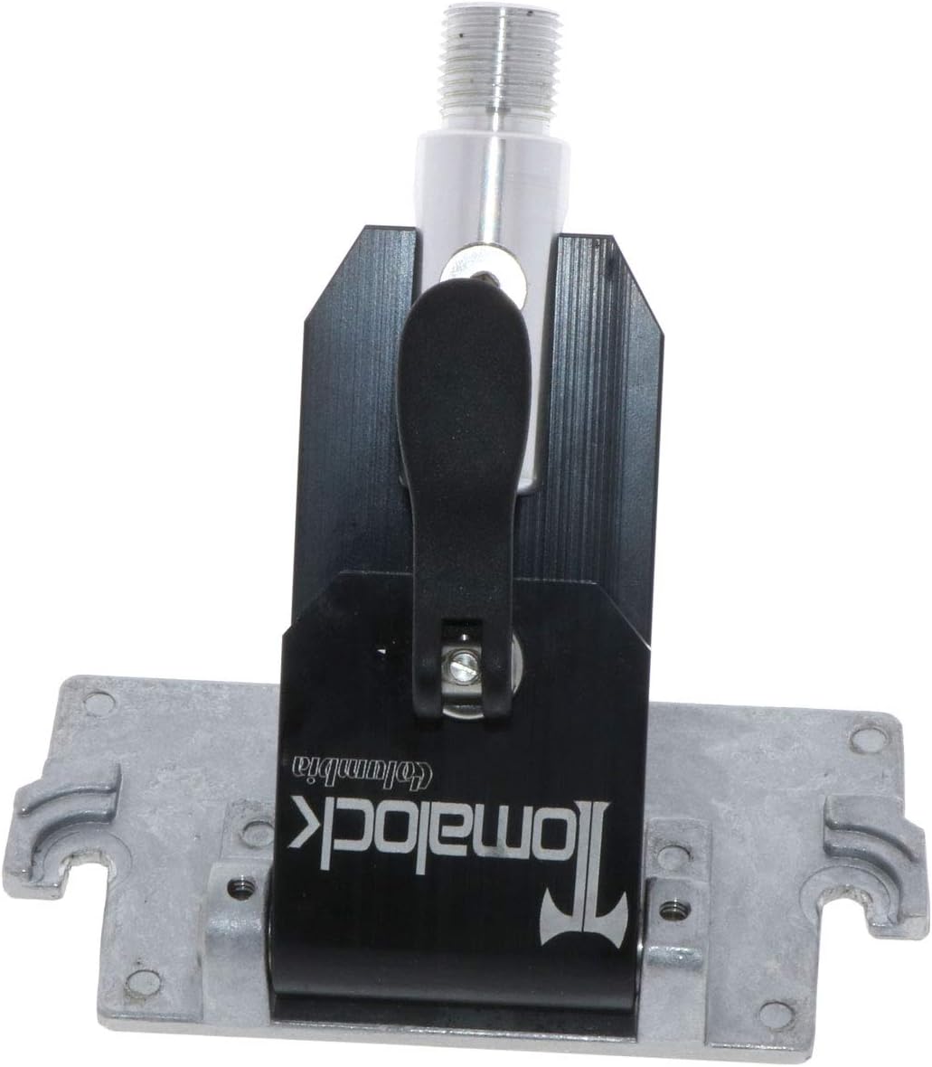 ColumbiaTomalock Adaptor for ONE Handle, Aluminum, Silver, Smoothing Blade, Contoured Grip, Taping Knife, Shovel/Spade Adapter