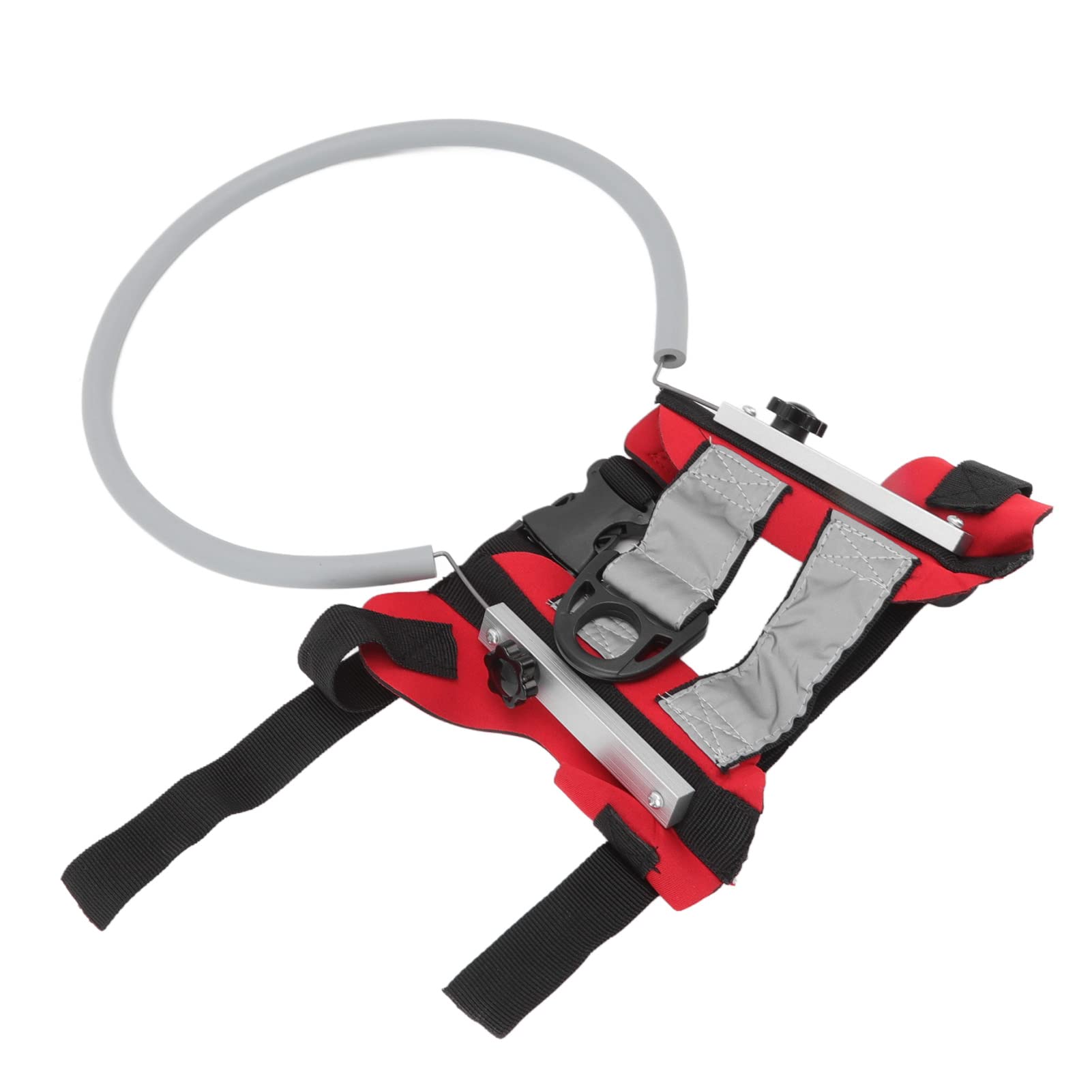 Qcwwy Blind Animal Protection Circle, Avoidance Lightweight Blind Halo Harness with Reflective Eff Pet Anti-Collision Ring Blind Dog Halo for Protective (Red-S Circle Diameter 22cm/8.7in 4‑10kg)