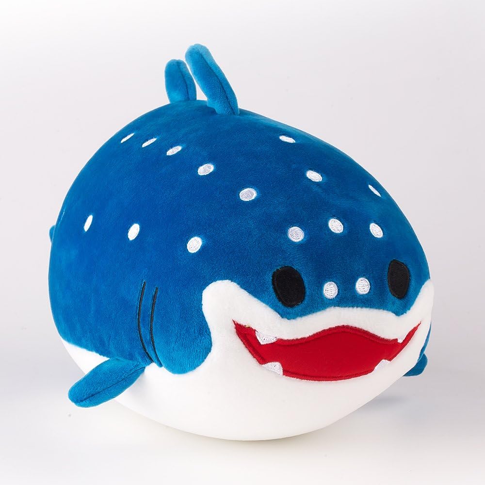 Stuffed Animals, Stuffed Whale Shark Plush Toy Cuddly Soft and Cute Wonderful Gifts for Kids, Blue, 20 cm, 1 Piece