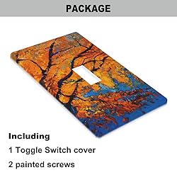 Pznen Maple Tree Light Switch Cover Plates Maple