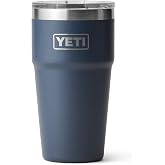 YETI Rambler 20 oz Stackable Tumbler, Stainless Steel, Vacuum Insulated with MagSlider Lid