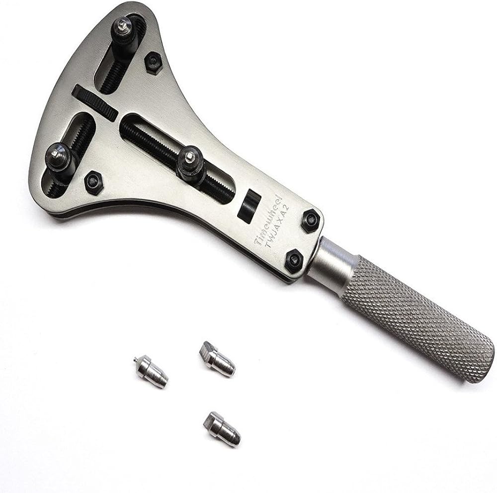 TIMEWHEEL Professional JAXA Type XL Watch Case Back Opener Wrench for Large