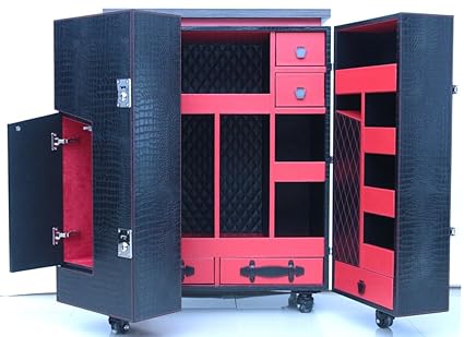 Artikle Leather Bar Cabinet