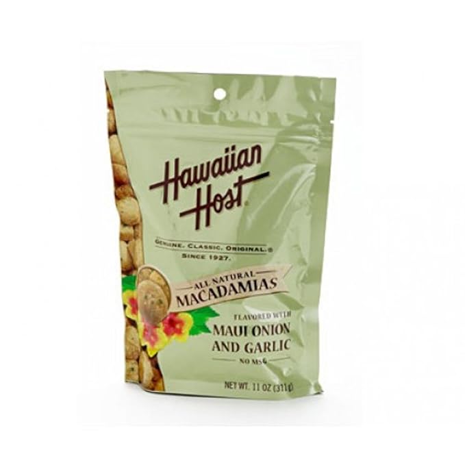 Hawaiian Host Value Pack Macadamia Nuts Maui Onion and