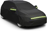 Favoto Hatchback Car Cover 145-157 in Waterproof 5-Layer with Right Side Zipper view 7