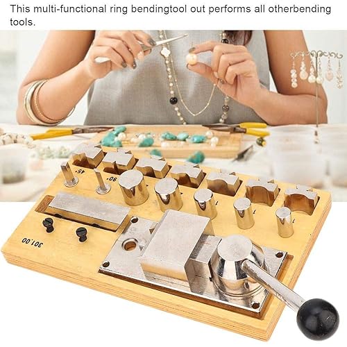 Ring Bending Tool Set, Metal Portable Multi-functional Manual