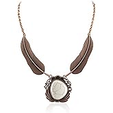 Rustic Couture's Western Necklace for Women Cowgirl Vintage Turquoise Country Jewelry