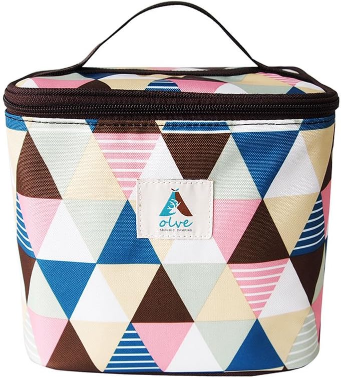 Olve Picnic Spice Case Camping Spice Organizer Bag (Brown)