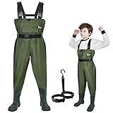 Kids Chest Waders for Toddler Children Waterproof