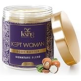KXNG Cosmetics Luxury Shea Body Butter – 4oz | Deep Moisturizing Body Cream for Women | Butter with Shea, Cocoa, Mango & Coconut Oil | Ideal For Hands, Feet & All Skin Types – Kept Woman