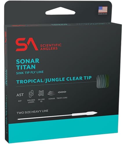 Amazon.com: Scientific Anglers Sonar Titan Tropical/Jungle Clear