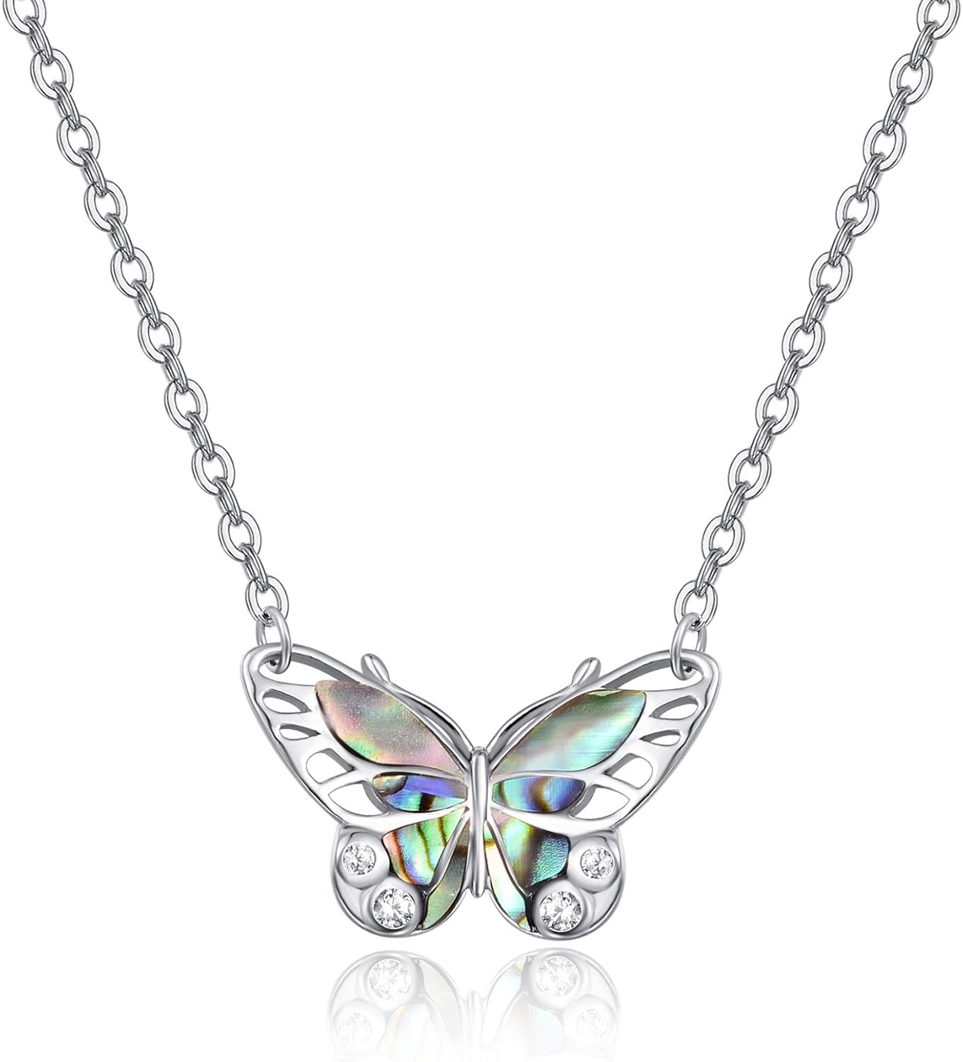 Butterfly Necklace Butterfly Gifts for Women Silver Necklaces for Women