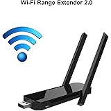 COOSA Wi-Fi Range Extender Drahtlos WIFI Repeater / Router / AP 2,4GHz 300Mpbs mit zwei High-Efficiency-Antennen