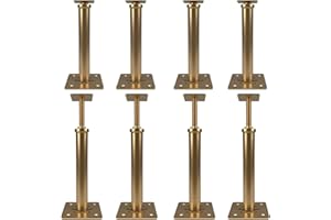 BBTEQEKN 8 PCS House Floor Jacks Post Pole for Leveling, 11" - 16" Height Range, 4 ton Min and Max Height Capacity