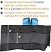 Transfer Gait Belt with 7 Loop Handles Grips & Easy Release 60 inches Plastic Buckle. Available in Metal Buckle.