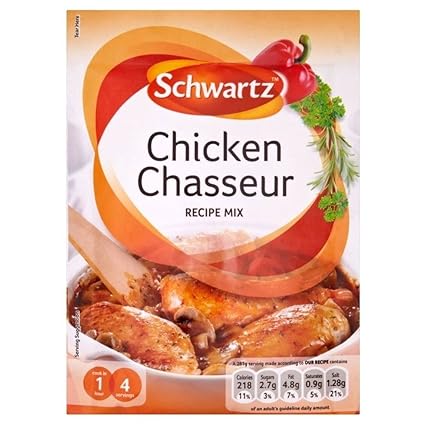 Schwartz Chicken Chasseur Recipe Mix 40g Pack Of 2 Amazon Com Grocery Gourmet Food