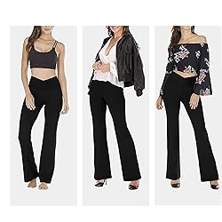 Bootcut Yoga Pants for Women High Waist Bootleg