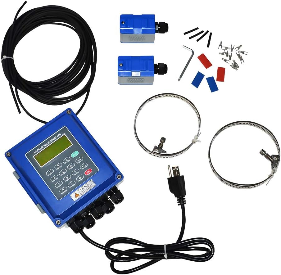 TM-1 Ultrasonic TUF-2000B DN50-700mm IP67 Protection Liquid flowmeter