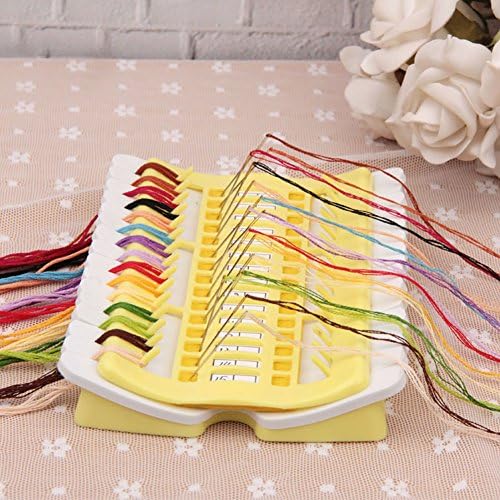 Pueri Embroidery Floss Organizer 50 Positions Sewing Needle Pins Holder