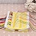 Pueri Embroidery Floss Organizer 50 Positions Sewing Needle Pins Holder Cross Stitch Kit Embroidery Thread Project Dedicated Tool DIY Sewing Tools (Jelly Yellow)