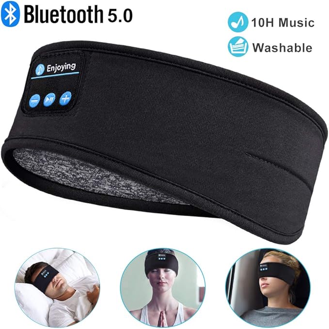 Sleep Headphones Bluetooth Headband Sleepphones Amazon.co.uk Electronics