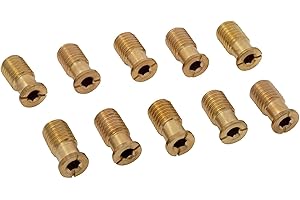 Pool Cover Brass Anchor Head Screw Bolt- 10 Pack
