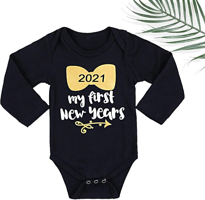 my first new year baby boy outfit