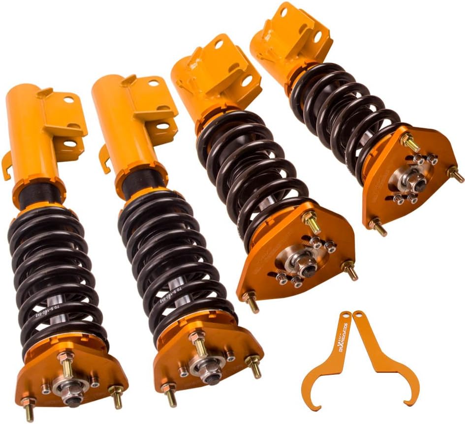 maXpeedingrods Coilover Suspension Kit Gold Amazon.co.uk Car & Motorbike