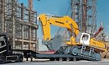 SIKU 6744 3-Axle Low Loader Nooteboom 1:32 CONTROL Electronic Ramp 4 LED Black view 8