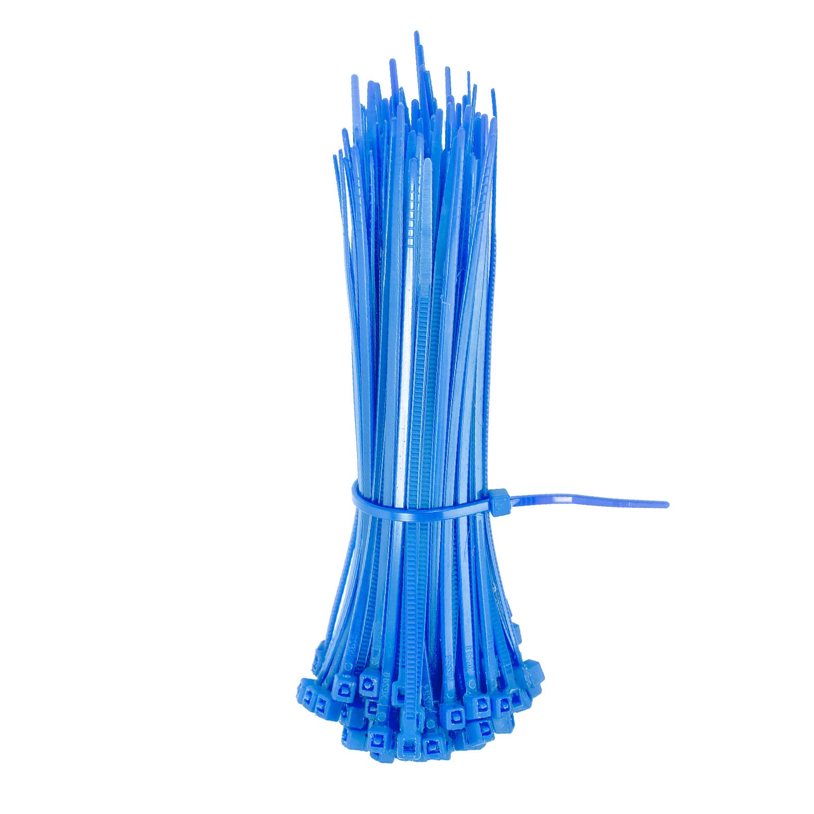 DTGN 3.94"x0.07"(LxW) Tie Wraps - 500Pack - Good for Furniture Electronic Equipment - Self-Locking Cable Zip Ties - Blue