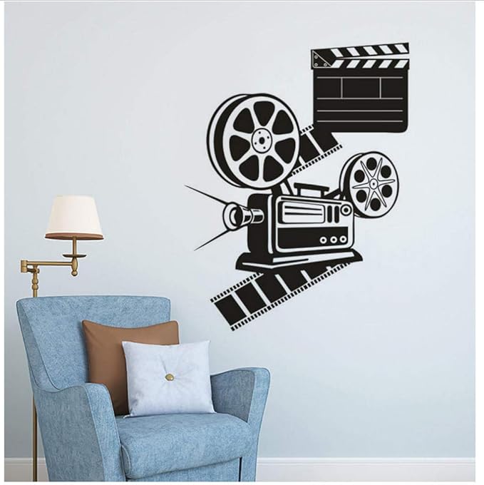 Reproducción de película Cámara Vinilo Tatuajes de pared Carretes ...