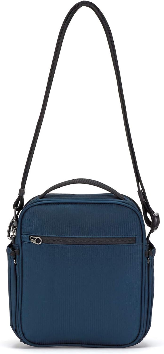 PacSafe Metrosafe LS200 7 Liter Anti Theft Crossbody/Shoulder Bag-Fits 10 inch Tablet, ECONYL Ocean - Image 3