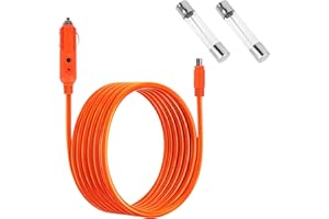 14AWG Car Charging Cable for Jackery Portable Power Station 3000 Pro 2000 Plus 2000 v2 1500 Pro 1500 1000 v2, 6.6ft/2m DC8020