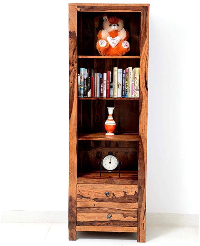 Shree Decoart Sheesham Wood Book Shelf Shelves For Living Room