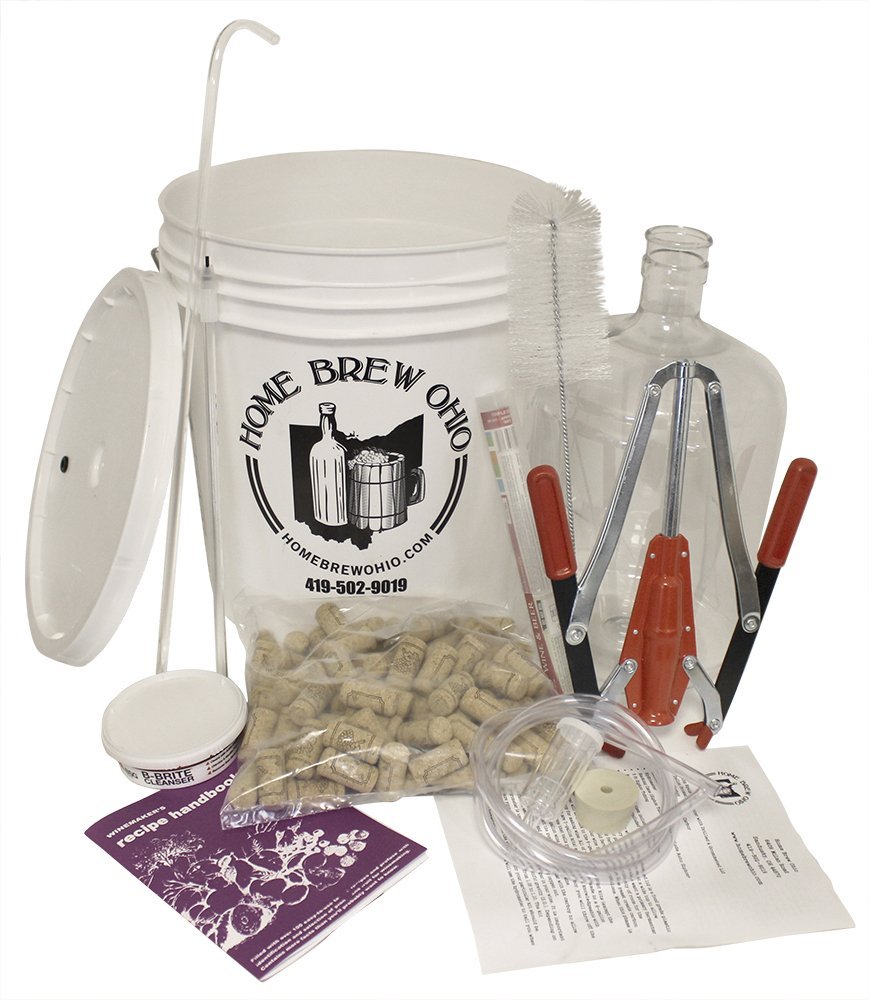 Home Brew Ohio 3 gal Wine Making Kit - Equipment Only