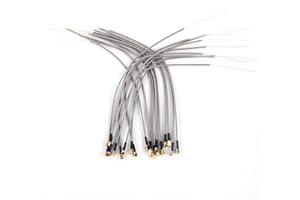 Plplaaoo 20PCS 2.4G Receiver Antenna for FrSky, IPEX Interface 2.4GHz Receiver Antenna 15cm Replacement for RC Aircraft & Drones,IPEX Port Compatible with Futaba & Spektrum