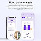 Fiorky R02 Smart Ring Fitness Tracker 5.0 Bluetooth Blood Oxygen Sleep HR IP68 view 7