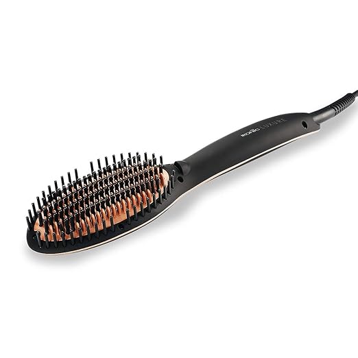 Ikonic Hair Straightener Hot Brush- Luxure Collection