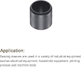 sourcing map Sleeve Bearings 8mm Bore 10mm OD 8mm Length POM Oilless Bushings view 5
