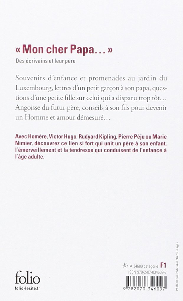 Mon Cher Papa (Folio 2 Euros) (French Edition)
