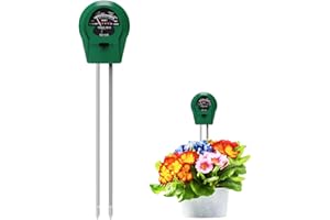 Soil Tester 3-in-1 Soil Moisture/Light/PH Tester Moisture Meter for Plants Water Meter Gardening Tools Hydrometer for Garden 