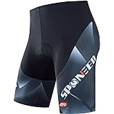 sponeed Men Bike Shorts Cushioned Biking Wear Gear Road Cycling Bottoms