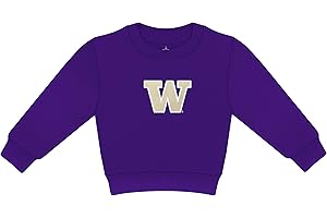 Creative Knitwear College Baby Sweat Shirt Long Sleeve - Embroidered Team Logo, for Boys & Girls (0 Months - 4T)