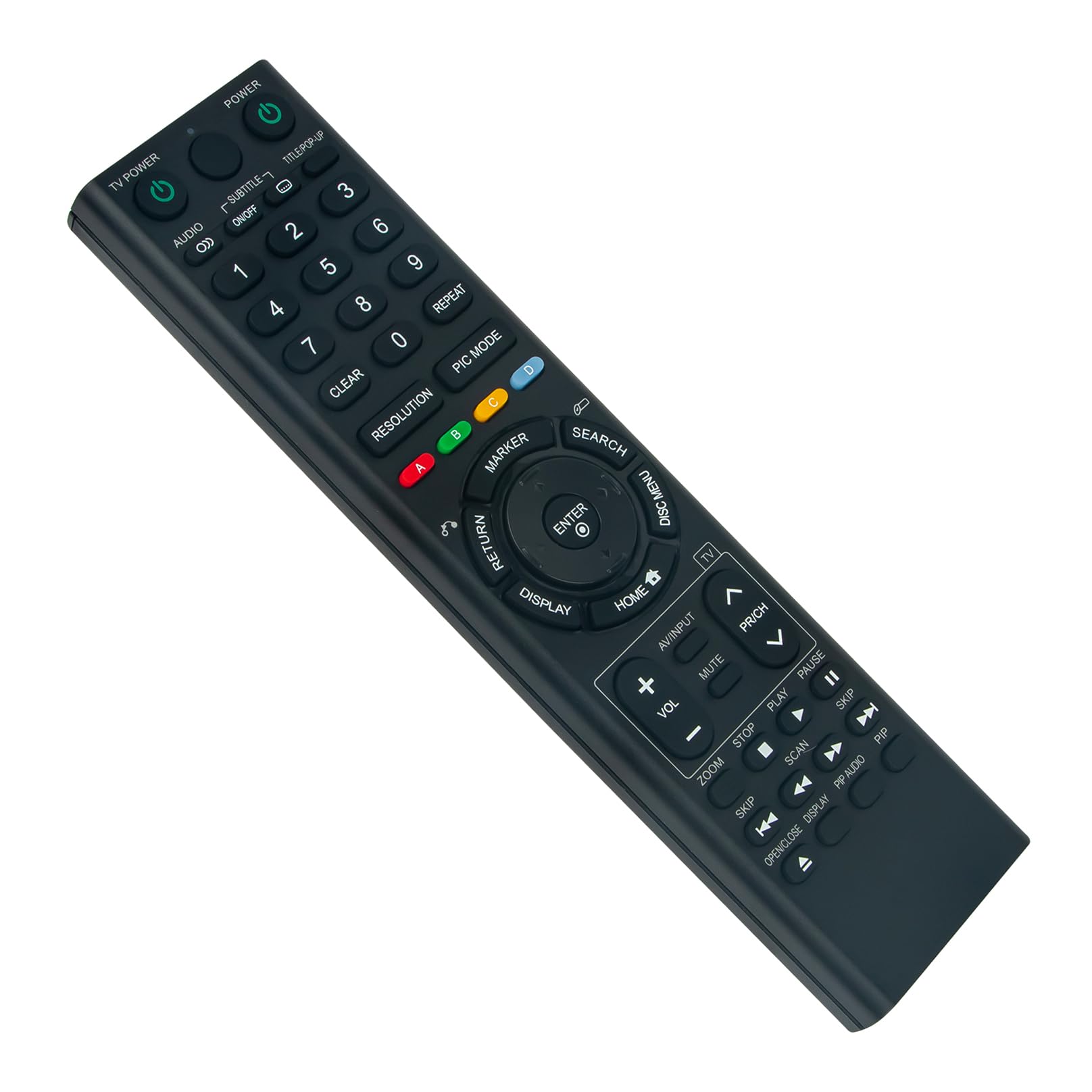 AKB68183601 AKB68183605 Replacement Remote Control -VINABTY-fit for LG Blu-Ray Disc Player remote control BD870 BD390 BD390C DVX286 BD390V DP432H BD390V-N DVX276 DP542
