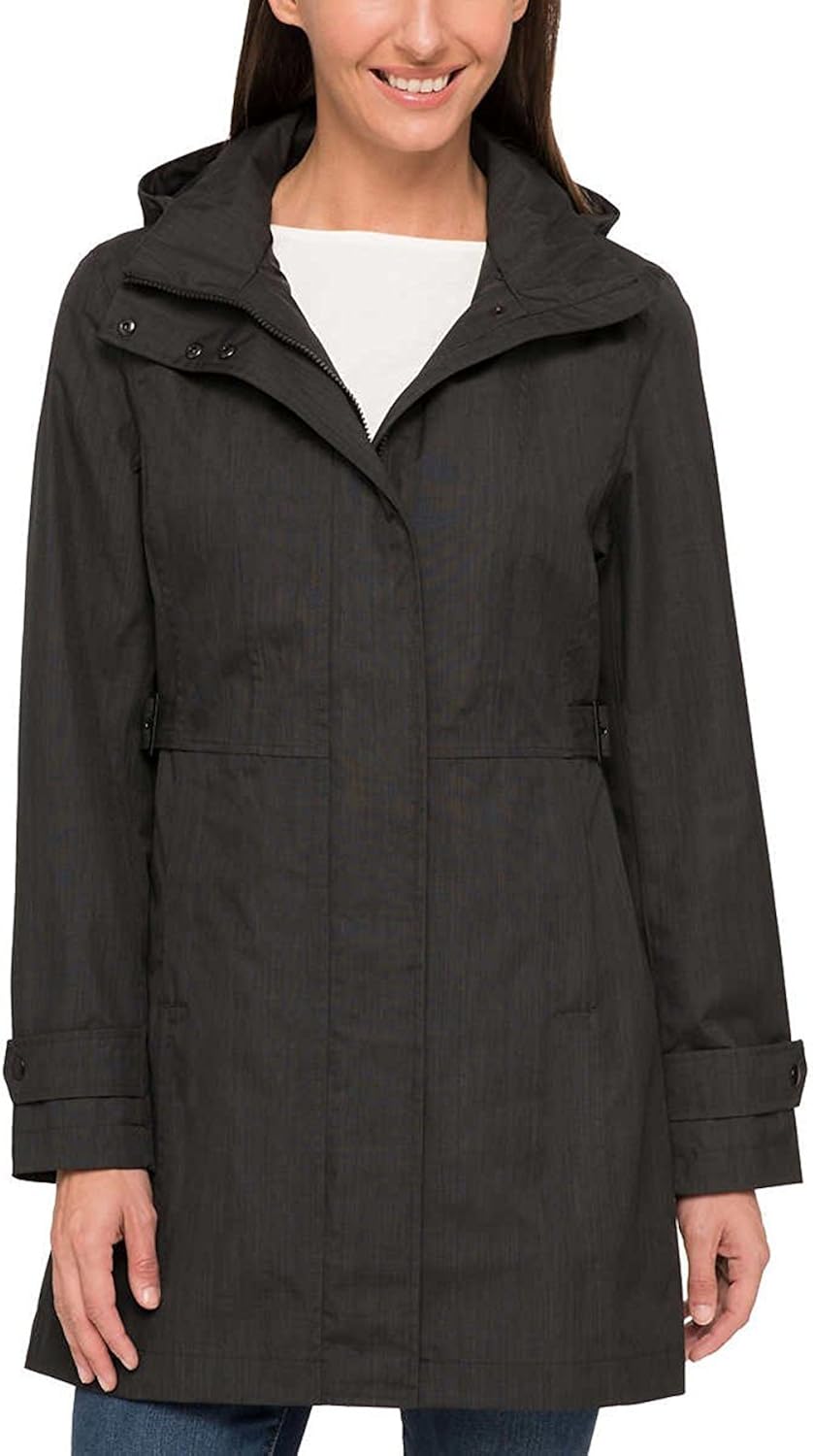 Kirkland Signature Ladies' Trench Coat (Charcoal, Large