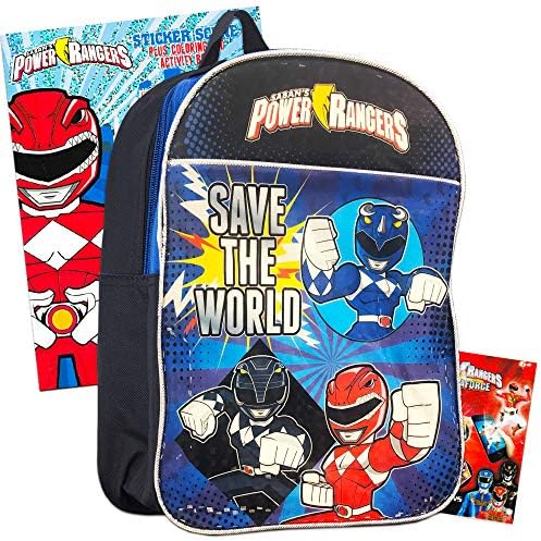 blue power ranger backpack