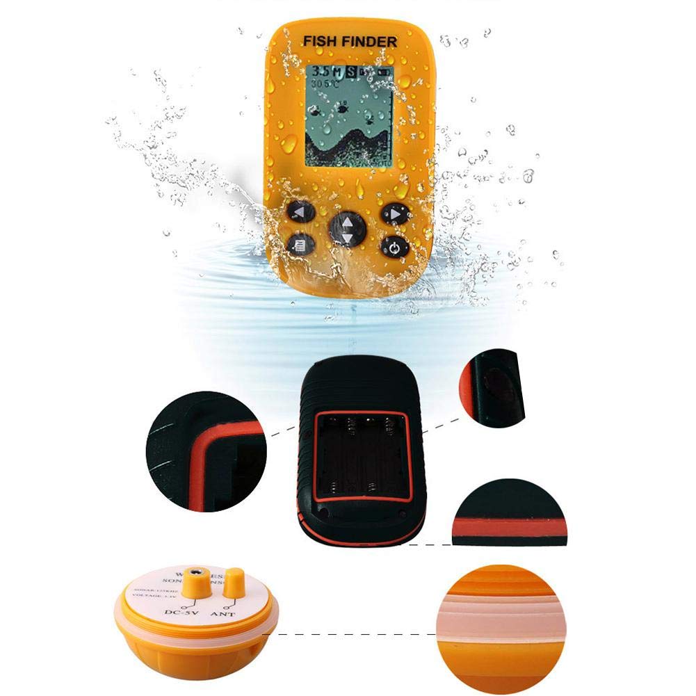 RUNMIND - Detector de Peces inalámbrico con Sonar y Matriz ...