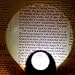 No Border LED Lighted 10X 20X Magnifier, 90mm Large Magnifying Glass with 2 Lights, Best for Reading